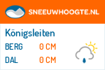 Sneeuwhoogte Königsleiten