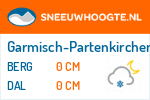 Sneeuwhoogte Garmisch-Partenkirchen